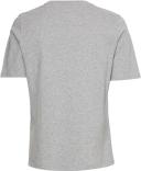 Tommy Hilfiger High Shine Embroidery Organic Cotton T-Shirt in Grey M