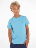 Tommy Hilfiger Junior Essential Cotton T-Shirt - Blue - Size - 10Y