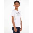 Tommy Hilfiger Logo Short Sleeve T-Shirt White 14 Years Boy