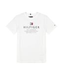 Tommy Hilfiger Logo Short Sleeve T-Shirt White 14 Years Boy