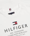 Tommy Hilfiger Logo Short Sleeve T-Shirt White 14 Years Boy