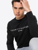 Tommy Hilfiger Logo Sweatshirt Black