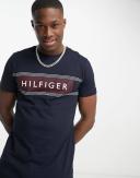 Tommy Hilfiger Logo T Shirt Navy