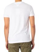 Tommy Hilfiger Logo T Shirt White