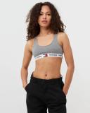 Tommy Hilfiger Logo Underband Bralette Grey L Woman
