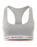 Tommy Hilfiger Logo Underband Bralette Grey M Woman