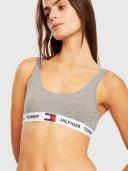 Tommy Hilfiger Logo Underband Bralette Grey M Woman