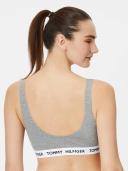 Tommy Hilfiger Logo Underband Bralette Grey XS Woman