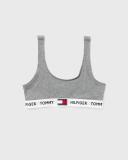 Tommy Hilfiger Logo Underband Bralette Grey XS Woman