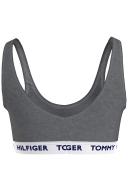 Tommy Hilfiger Logo Underband Bralette Grey XS Woman