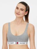 Tommy Hilfiger Logo Underband Bralette Grey XS Woman