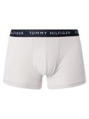 Tommy Hilfiger Logo Waistband Trunks 3-Pack in Multi Assorted S