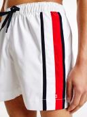 Tommy Hilfiger Medium Drawstring Men's Swim Shorts - White