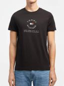 Tommy Hilfiger - Men's Black T-shirts - Roundall Graphic Tee - Size XXL at The Iconic