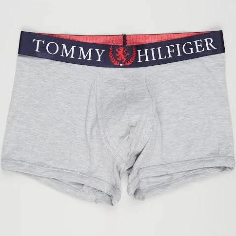 Tommy Hilfiger - Men's Grey Trunks - Authentic Stretch Trunks - Size S at The Iconic