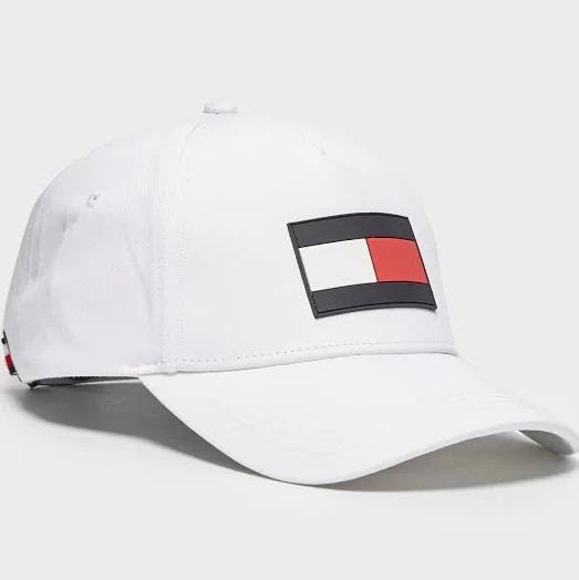 Tommy Hilfiger Men's Team Tommy Cap (Classic White)