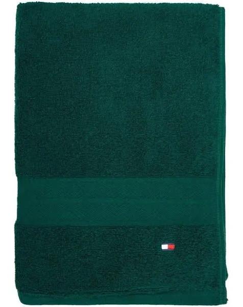 Tommy Hilfiger Modern American Towel Range in Green Hand Towel