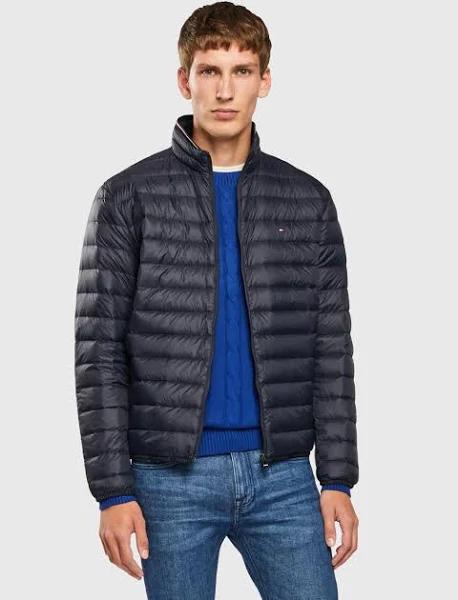 Tommy Hilfiger Packable Down Jacket in Blue XS