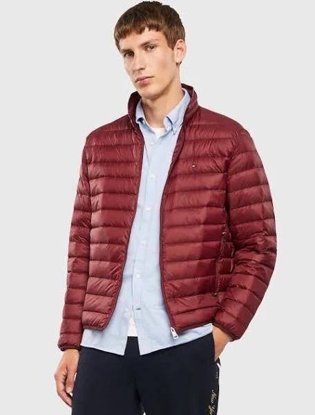 Tommy Hilfiger Packable Down Jacket in Red XL