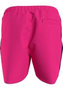 Tommy Hilfiger Side Flag Swim Shorts Pink White Red - M