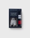 Tommy Hilfiger Signature Boxer Shorts Black Red White (3 Pack) - S