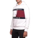 Tommy Hilfiger Structure Flag Hoody in White XS