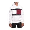 Tommy Hilfiger Structure Flag Hoody in White XS