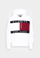 Tommy Hilfiger Structure Flag Hoody in White XS