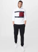 Tommy Hilfiger Structure Flag Hoody in White XS