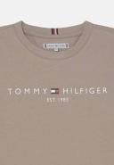 Tommy Hilfiger Teen Beige Cotton Logo T-Shirt