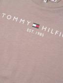 Tommy Hilfiger Teen Beige Cotton Logo T-Shirt
