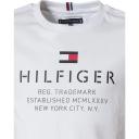 Tommy Hilfiger Teen Boys White Cotton Logo T-Shirt