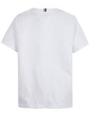 Tommy Hilfiger Teen Boys White Cotton Logo T-Shirt
