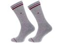Tommy Hilfiger Two Pack Iconic Socks Grey