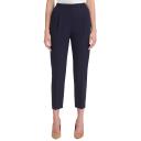 Tommy Hilfiger Women's Dress Pant Midnight Pleated Crop Pants 14