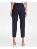 Tommy Hilfiger Women's Dress Pant Midnight Pleated Crop Pants 16