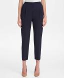 Tommy Hilfiger Women's Dress Pant Midnight Pleated Crop Pants 6