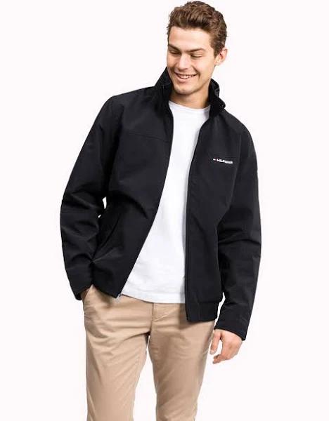 Tommy Hilfiger Yacht Full Zip Front Sailing Jacket in Black S