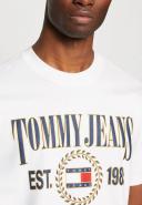 Tommy Jeans Luxe Logo T-Shirt in White