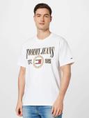 Tommy Jeans Luxe Logo T-Shirt in White