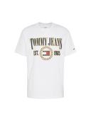 Tommy Jeans Luxe Logo T-Shirt in White