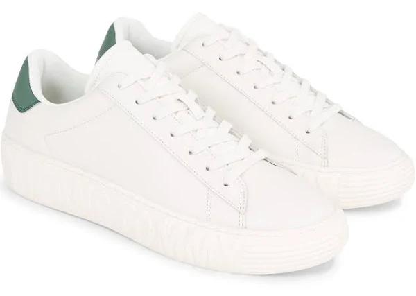 Tommy Jeans Tjm Outsole Mens Ivory Fashion Trainers - 10.5 UK