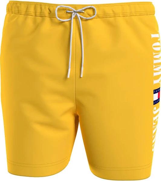 Tommy Jeans Um0um02954 Swimming Shorts Yellow L Man
