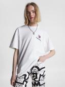 Tommy Jeans x Keith Haring Unisex Photo Print T-Shirt in White