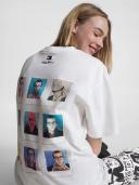 Tommy Jeans x Keith Haring Unisex Photo Print T-Shirt in White