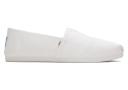 Toms Alpargata Cotton Canvas Mens White Espadrilles - US 7