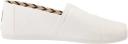 Toms Alpargata Cotton Canvas Mens White Espadrilles - US 7