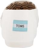 Toms Alpargata Cotton Canvas Mens White Espadrilles - US 7