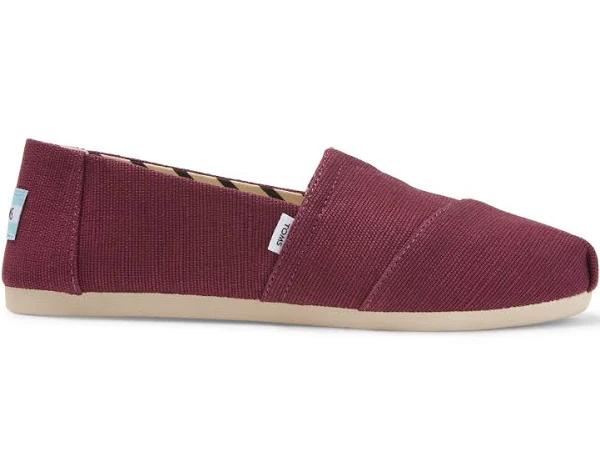 Toms Alpargata Maroon Shoes