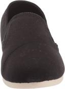 Toms Women's Alpargatas Black Redondo 2.0 Canvas Slip-on Flat 6.5 B